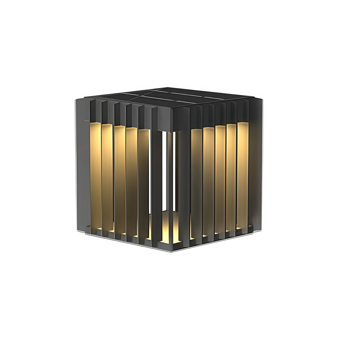 Front Pillar Lights Outdoor Waterproof Hollow Light