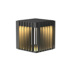 Front Pillar Lights Outdoor Waterproof Hollow Light