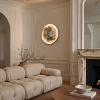 Full Moon Lamp Wall Modern Round LED Artistic Lamp