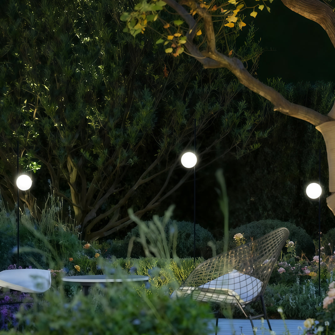 Garden Pathway Lighting Minimalist Personalized Round Ball Light