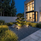 2 PCS Garden Stake Solar Lights Adjustable Landscape Ground Light