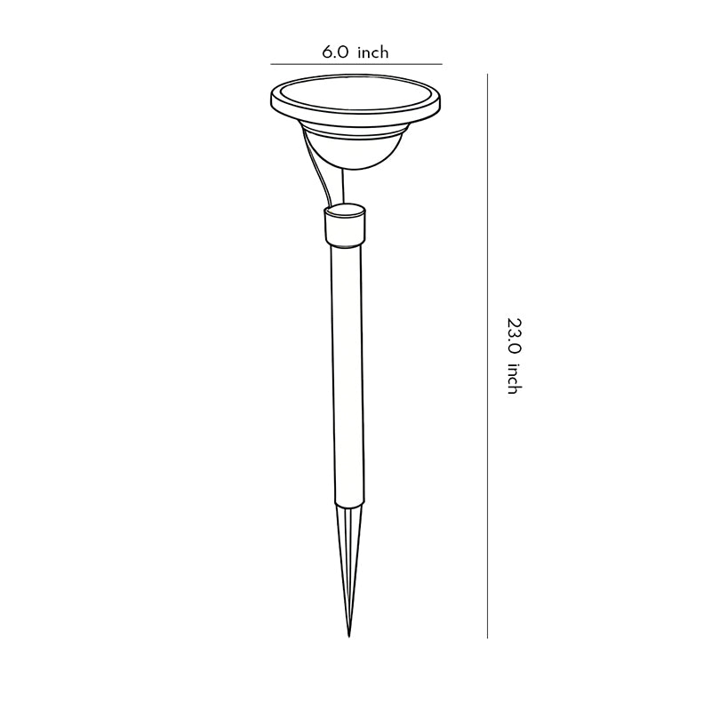 Garden Stake Solar Lights Modern Floating Aura Outdoor Light