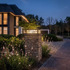 Gate Pillar Lights Modern Square LED Outdoor Light