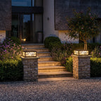 Gate Pillar Lights Modern Square LED Outdoor Light