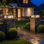 Gate Pillar Lights Modern Square LED Outdoor Light