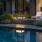 Gate Pillar Lights Modern Square LED Outdoor Light