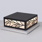 Gate Pillar Lights Modern Square LED Outdoor Light