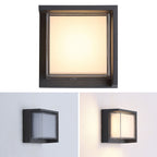 geometric outdoor sconce Minimalist Waterproof Light