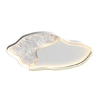 Geometric Simple Lunar Texture 3 Step Dimming LED Modern Ceiling Lamp