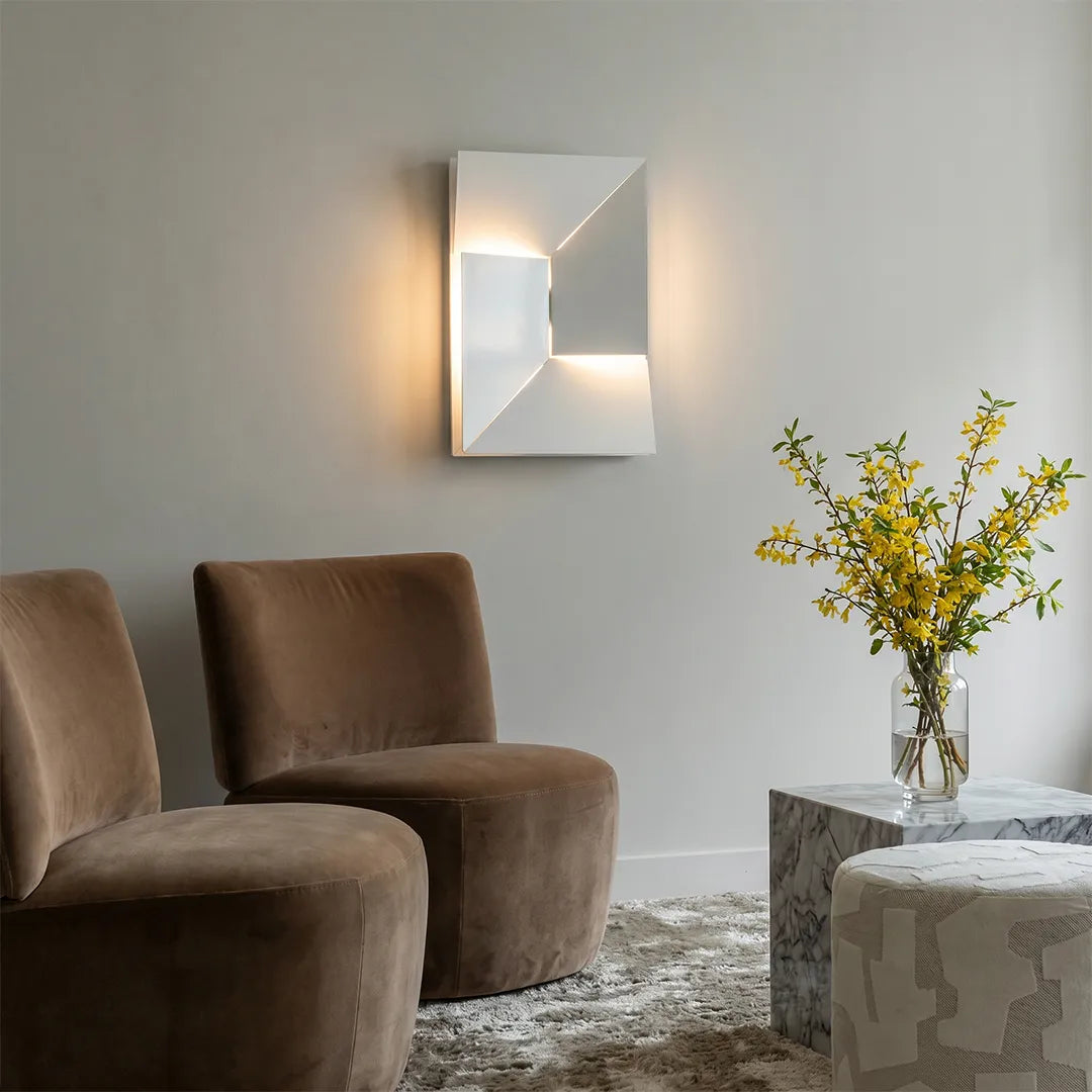 Geometric Wall Sconce Light Artistic Dimming LED Light