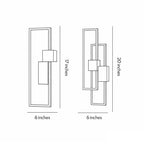 Geometric Wall Sconce Light LED Nordic Style Light