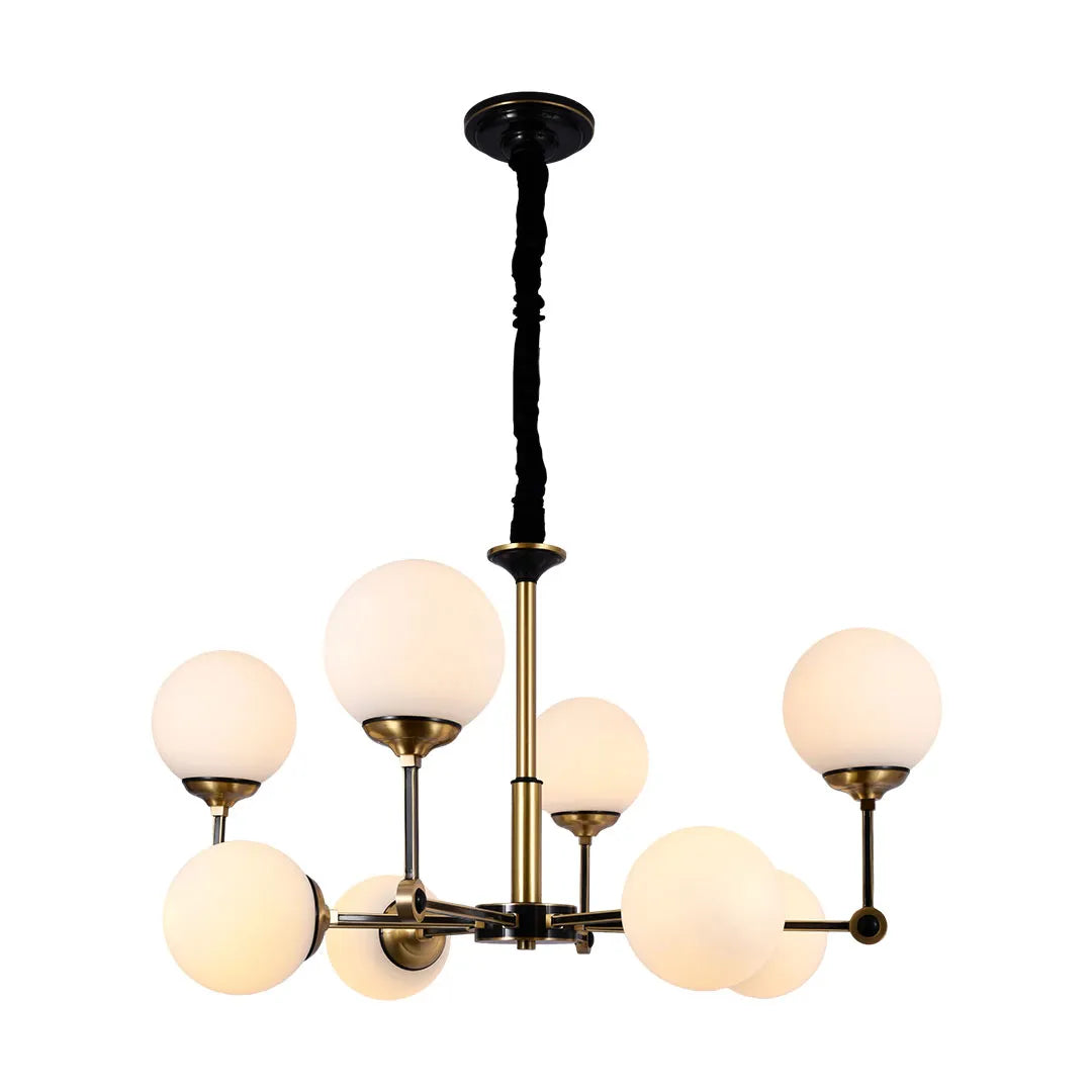Glass Ball Chandelier Modern Molecular Ceiling Light