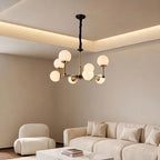 Glass Ball Chandelier Modern Molecular Ceiling Light