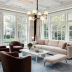 Glass Ball Chandelier Modern Molecular Ceiling Light