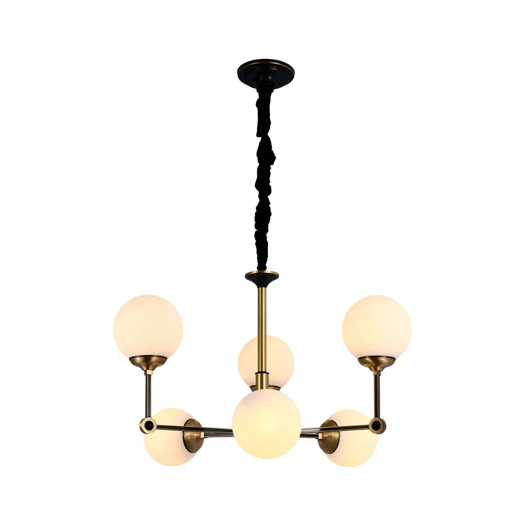 Glass Ball Chandelier Modern Molecular Ceiling Light