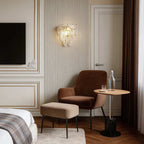 Glass Feather Wall Light Modern Luxury Unique Light
