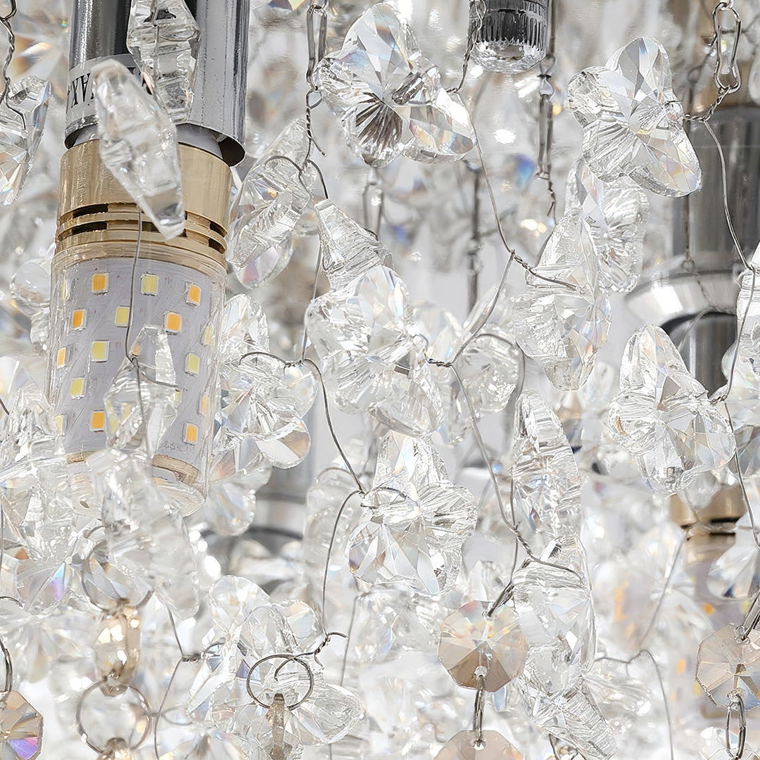 Glass Flush Mount Ceiling Light French Eye-Caring Creative Light