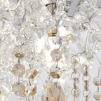 Glass Flush Mount Ceiling Light French Eye-Caring Creative Light