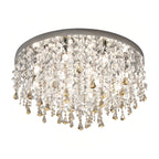 Glass Flush Mount Ceiling Light French Eye-Caring Creative Light