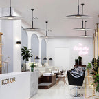 Flat Circular Design Industrial Pendant Lighting Modern Metal Ceiling Light