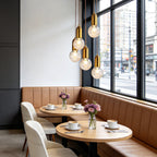 Acrylic Bulb Chandelier Bubble Earth LED Modern Light