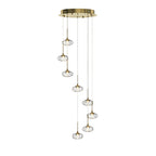 Chandelier For Tall Ceilings Italian Minimalist