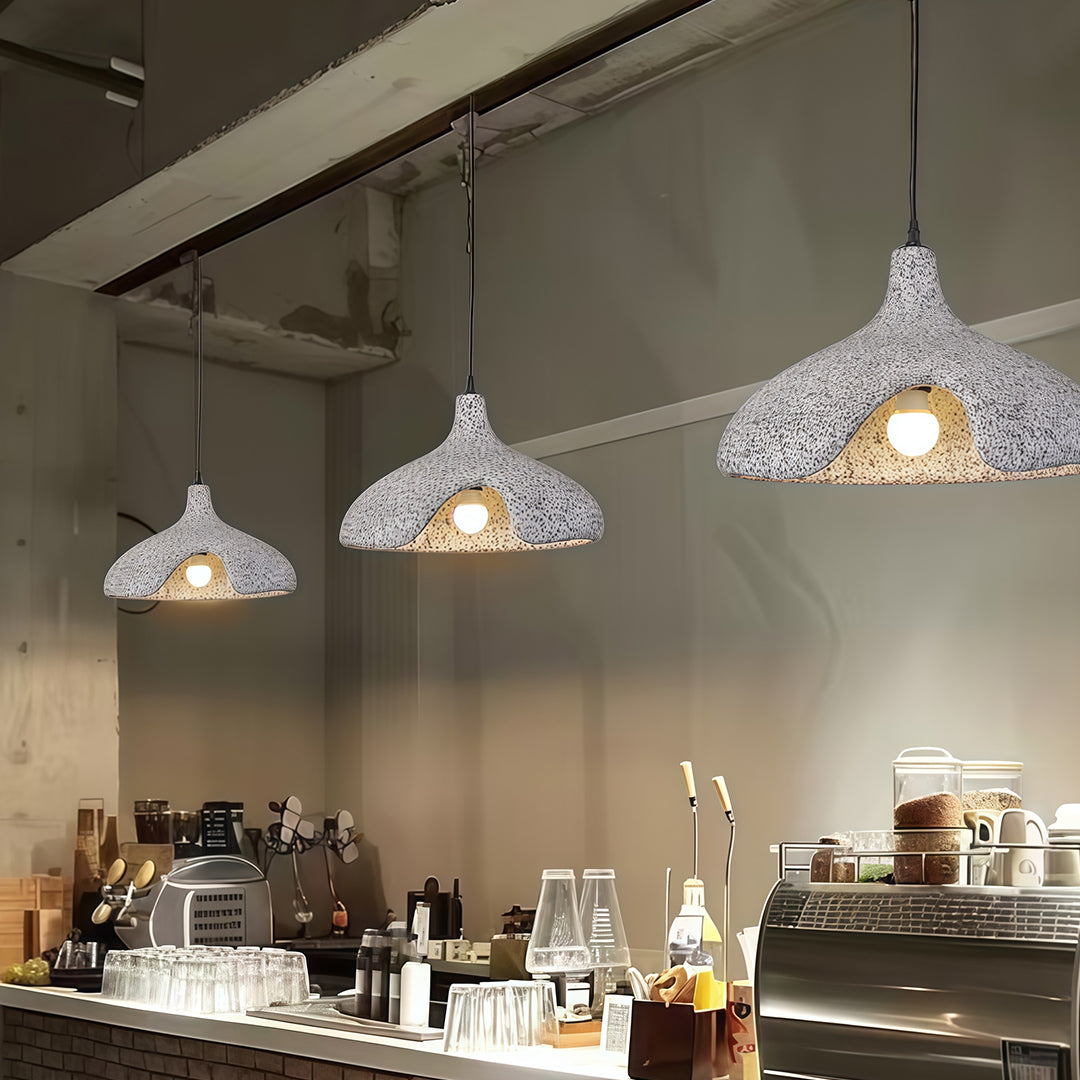 Cement Pendant Light French-Style Creative Ceiling Light