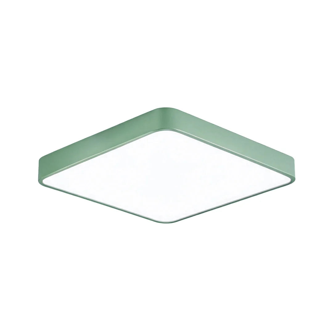 Square Ceiling Light Modern Metal Decorated LED Light
