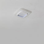 Double Square Shaped Flush Mount Light over Kitchen Sink LED Ceiling Light