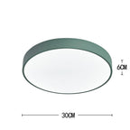 Ultra-thin Round LED Modern Ceiling Lights Flush Mount Lighting