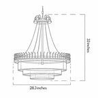 Hanging Light Outdoor European Wedding Acrylic Ceiling Light