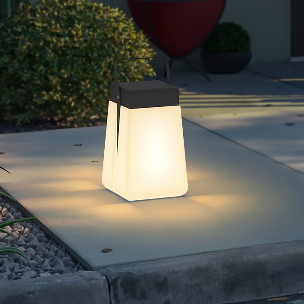 Hanging Solar Lantern Lights Portable Minimalist Waterproof Light