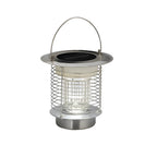 Solar Light Bug Zapper Solar Garden Purple-Light Mosquito Killer Lamp