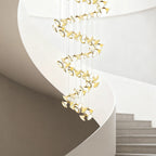Ceramic Chandeliers Luxury Tulip Flower Ceiling Light