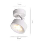 2 PCS Adjustable LED Ceiling Spotlights Directional Light