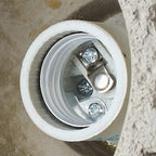Wood Pendant Lighting Wabi-Sabi Retro Cement Ceiling Light