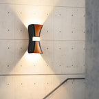 Hourglass Wall Light Waterproof up and down Modern LED Light