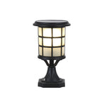House Pillar Lights Waterproof LED Black Modern Light