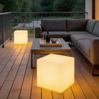 Ice Cube LED Lights LED White Waterproof Outdoor Ground Light