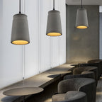Cement Look Pendant Lights Industrial Style Unique Ceiling Light