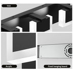 Bathroom LED Vanity Lights Nordic Chrome Mirror Light