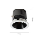 4 PCS Interior Spotlights LED Ambience Deep Anti-Glare Light