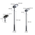 IP65 Outdoor Solar Lamp Post Street Lights for Park