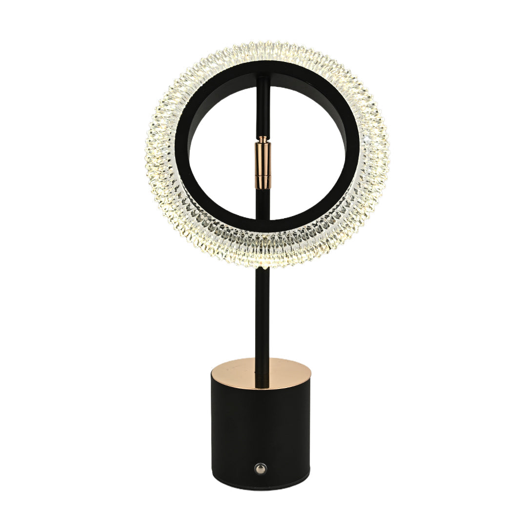 Ring Table Lamp Minimalist Modern Creative Touch Charging Design Light