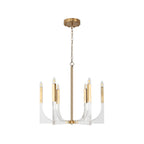 Acrylic Chandeliers with Elegant Minimalist Design Chic Ceiling Light