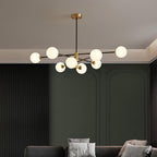 Industrial Modern Cluster Globe Geometric Pendant Light Ceiling Light