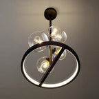 Circles Glass Balls LED Modern Pendant Lighting Ceiling Lights