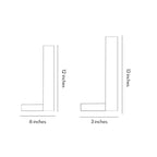 L Shape Wall Light Modern Decorative LED Metal Light