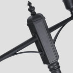 Lamp Post Lighting Modern Double or Triple Head Outdoor Lamp