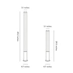Landscape Bollard Lamp Decorative Waterproof Outdoor Light